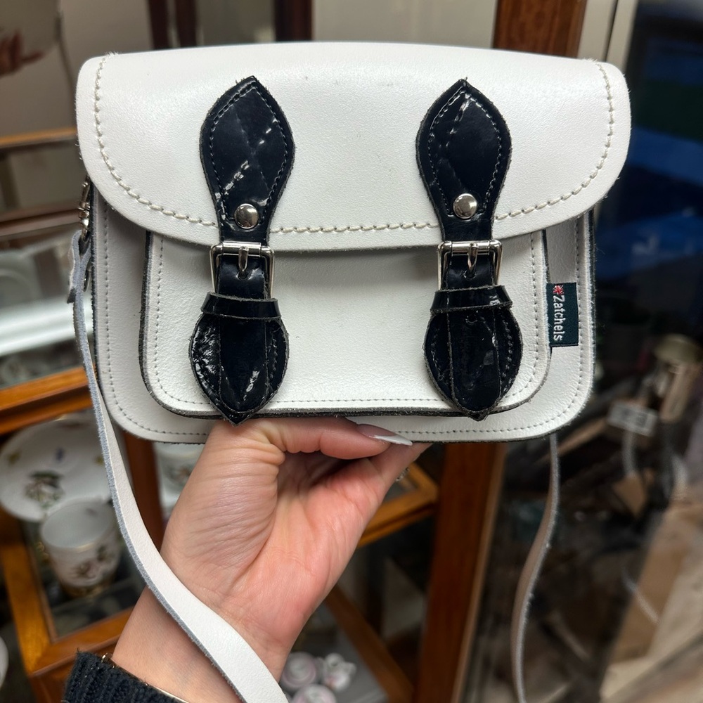 Made in England Zatchels Cambridge leather crossbody bag